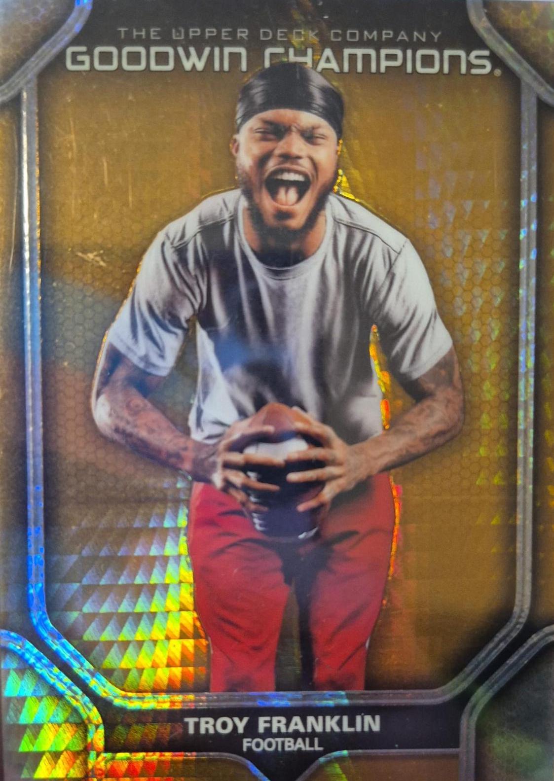 Audric Estime #P25 2023 Upper Deck Goodwin Champions Football