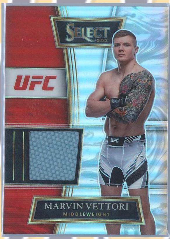 Marvin Vettori #SS-MVT Ufc Cards 2022 Panini Select UFC Selective Swatches
