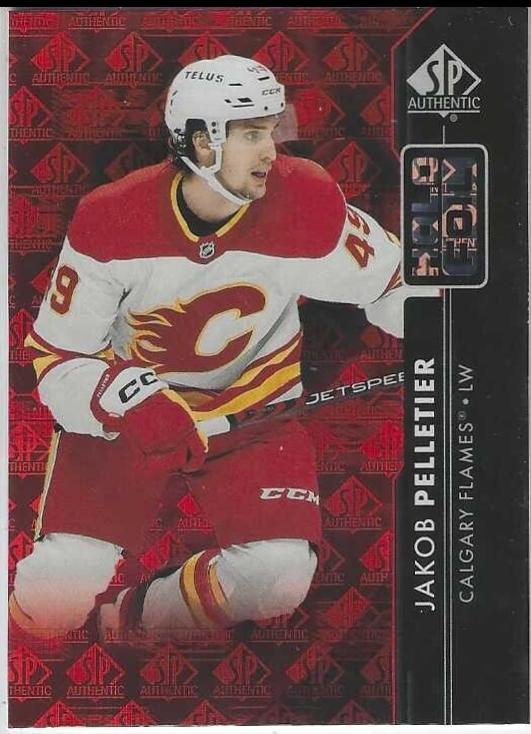 Jakob Pelletier #HF-40 Hockey Cards 2023 SP Authentic Holofoil