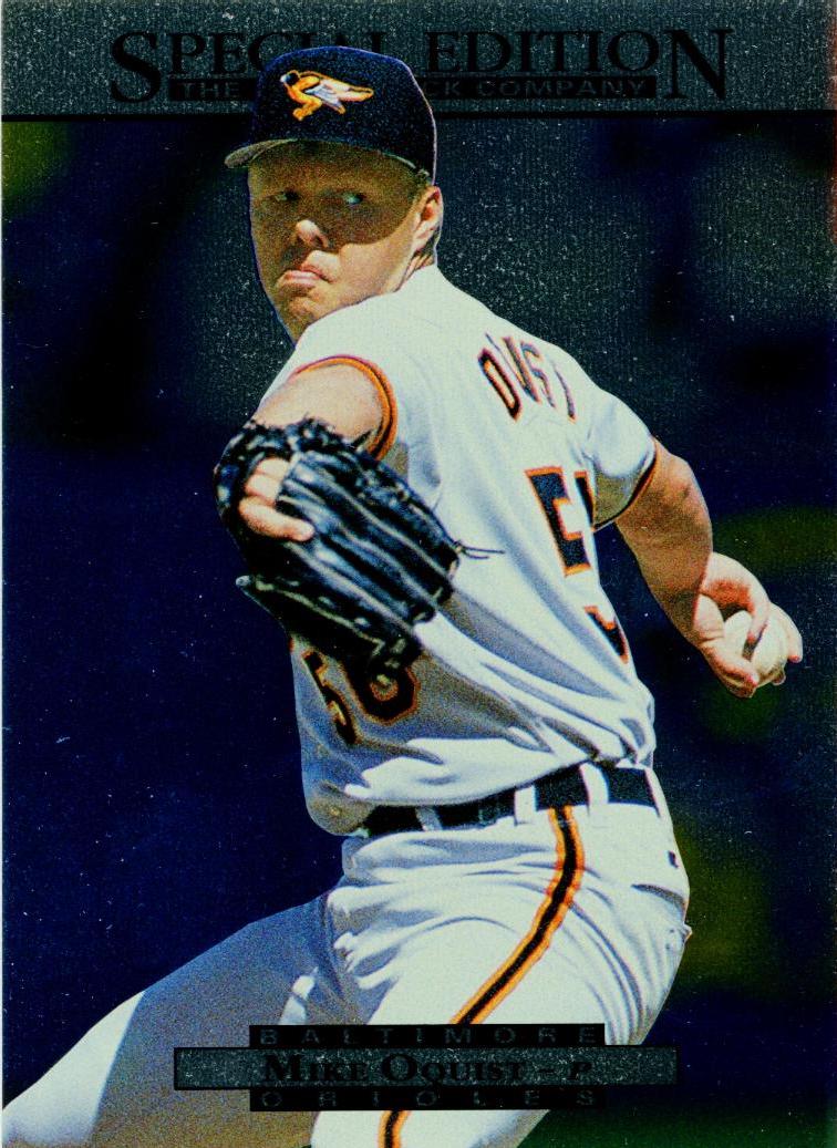 Mike Oquist #47 Baseball Cards 1995 Upper Deck Special Edition