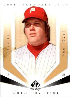 Greg Luzinski #46 Baseball Cards 2004 SP Legendary Cuts