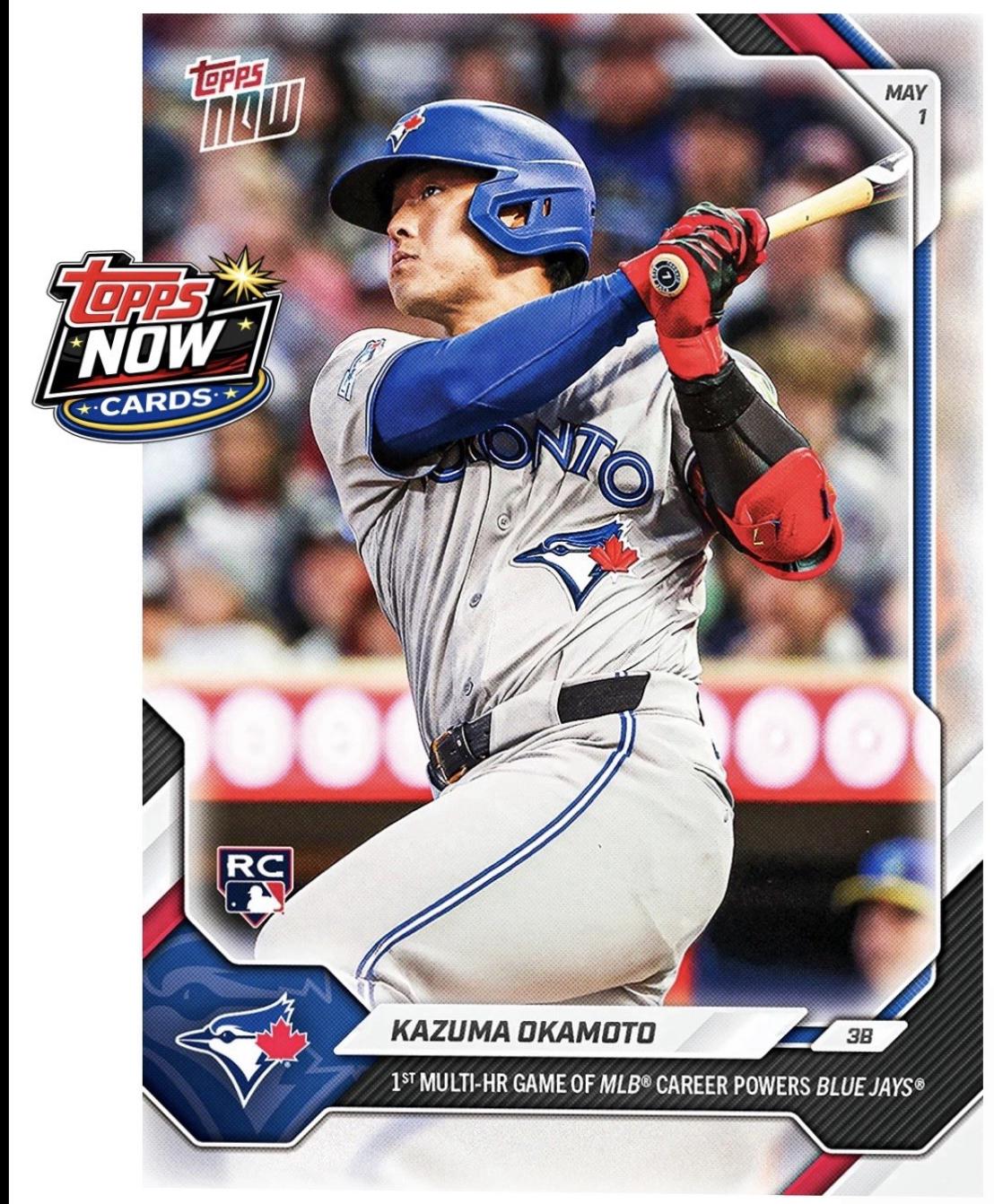 Kazuma Okamoto #150 2026 Topps Now Baseball