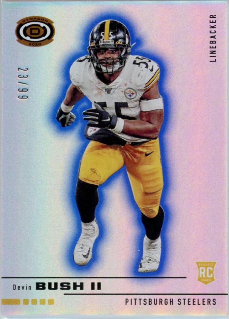 Devin Bush II #DY18 Football Cards 2019 Panini Chronicles Dynagon
