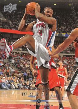 Jason Maxiell #49 Basketball Cards 2008 Upper Deck