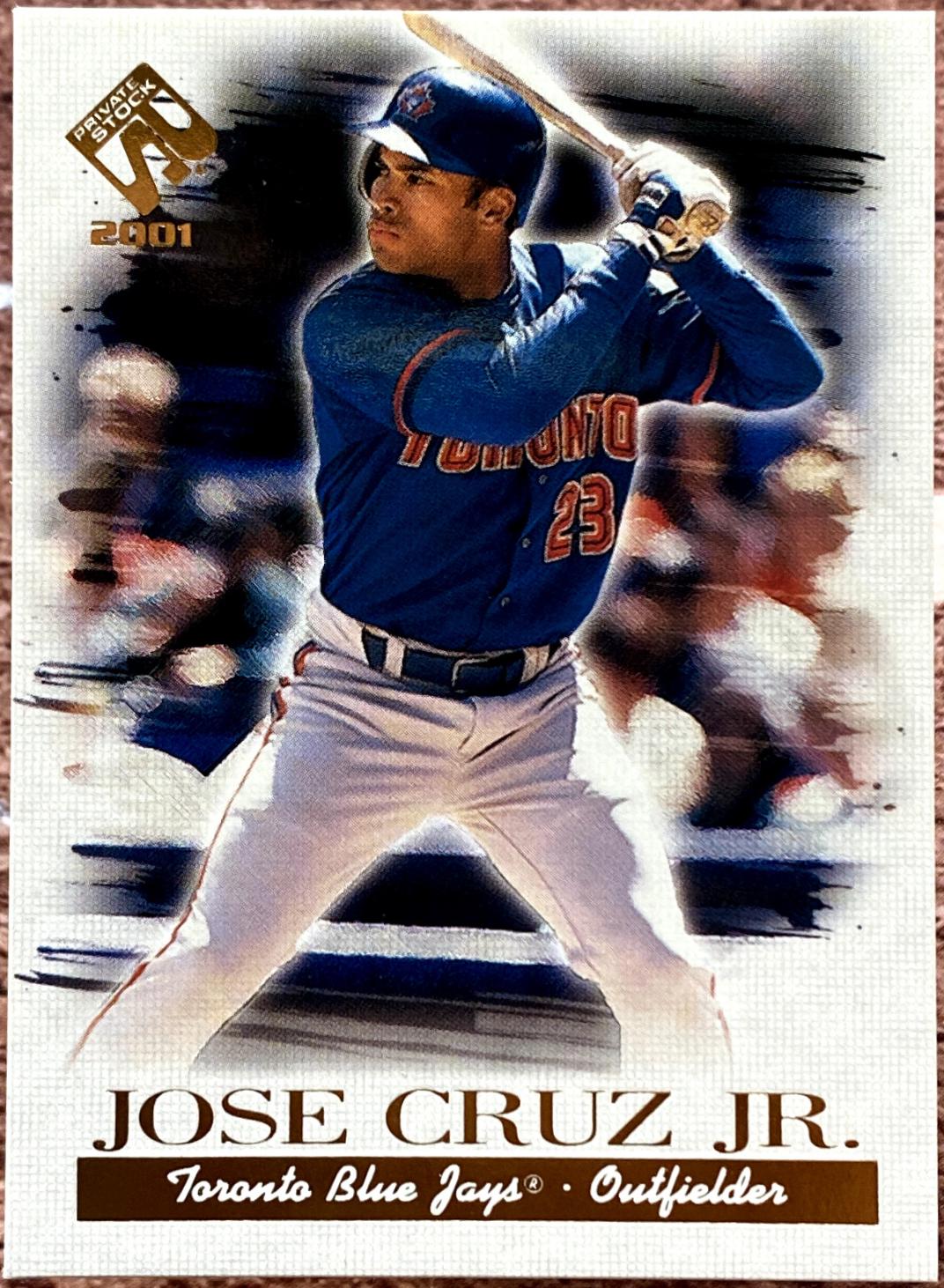 Jose Cruz #122 2001 Pacific Private Stock Baseball