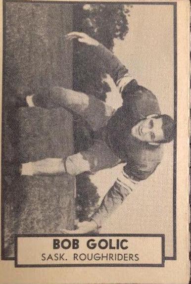 Bob Golic #122 1962 Topps Cfl Football