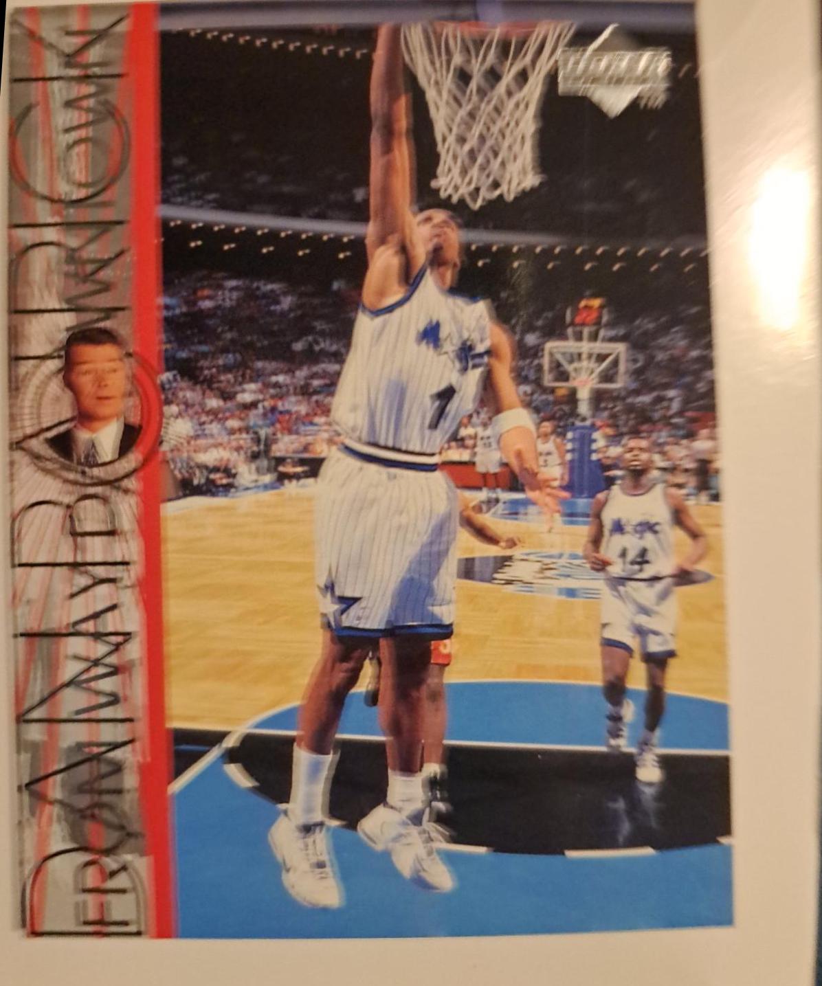 Anfernee Hardaway #349 Basketball Cards 1996 Upper Deck