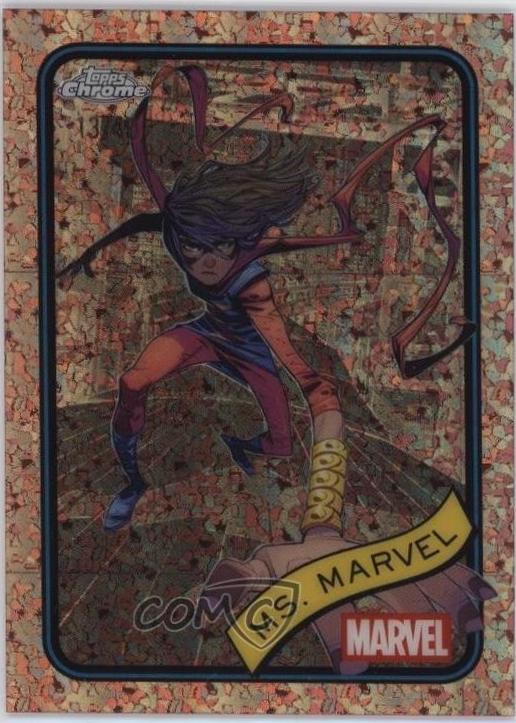 Ms. Marvel Rose Gold Mini Diamonds Refractor