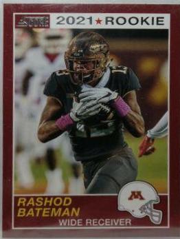 Rashod Bateman #69 Football Cards 2021 Panini Chronicles Draft Picks