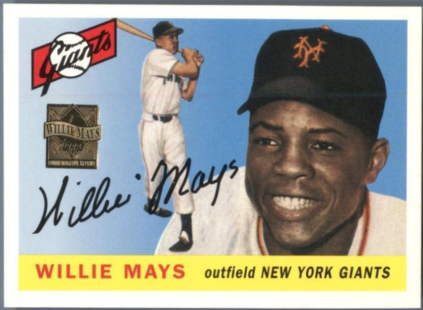 Willie Mays #7 Baseball Cards 1997 Topps Willie Mays