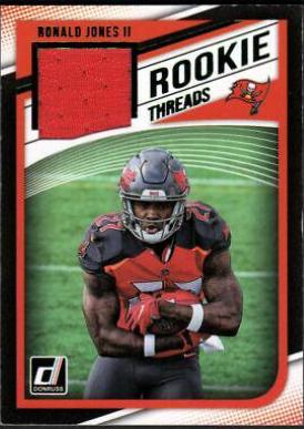 Ronald Jones II #9 Football Cards 2018 Donruss Rookie Threads