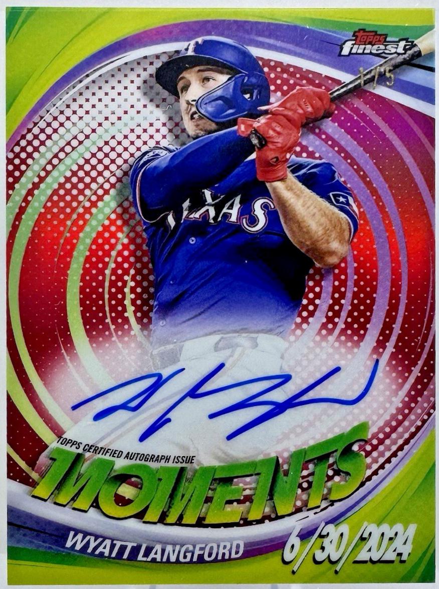 Wyatt Langford [Red Refractor] #FMA-WL