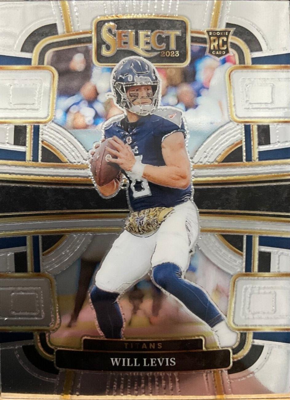 Will Levis #96 Football Cards 2023 Panini Select