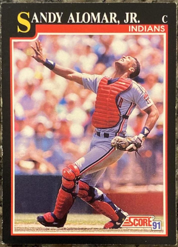 Sandy Alomar Jr. #793 Baseball Cards 1991 Score