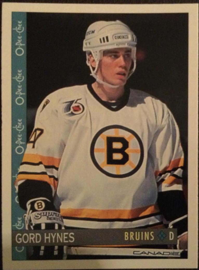 Gord Hynes #8 Hockey Cards 1992 O-Pee-Chee