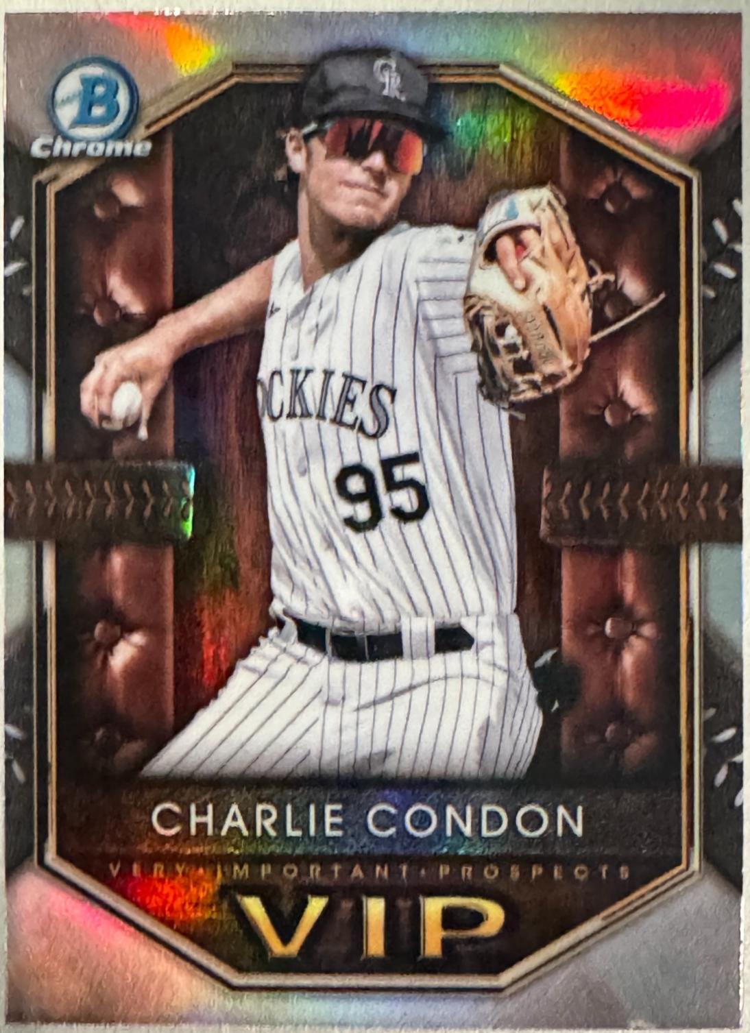 Charlie Condon #VIP-9 Baseball Cards 2025 Bowman Very Important Prospects