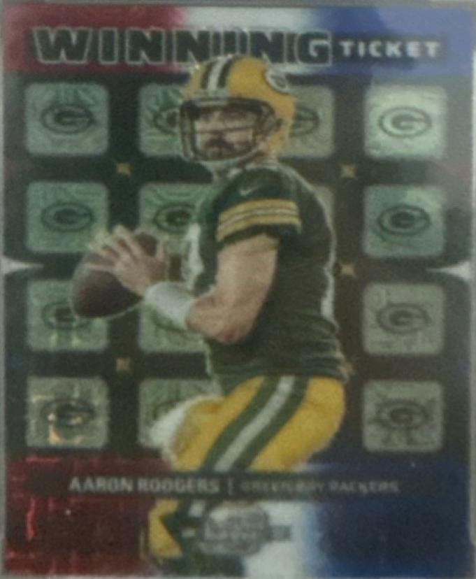 Aaron Rodgers [Red White Blue] #WT-5