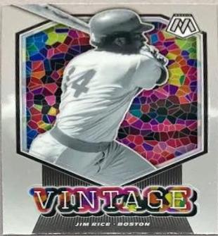 Jim Rice #V1 Baseball Cards 2021 Panini Mosaic Vintage