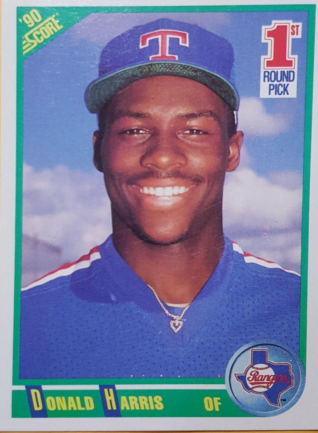 Donald Harris #661 Baseball Cards 1990 Score