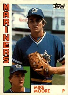 Mike Moore #547 Baseball Cards 1984 Topps Tiffany