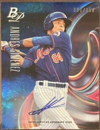 Andres Gimenez [Autograph Blue] #32