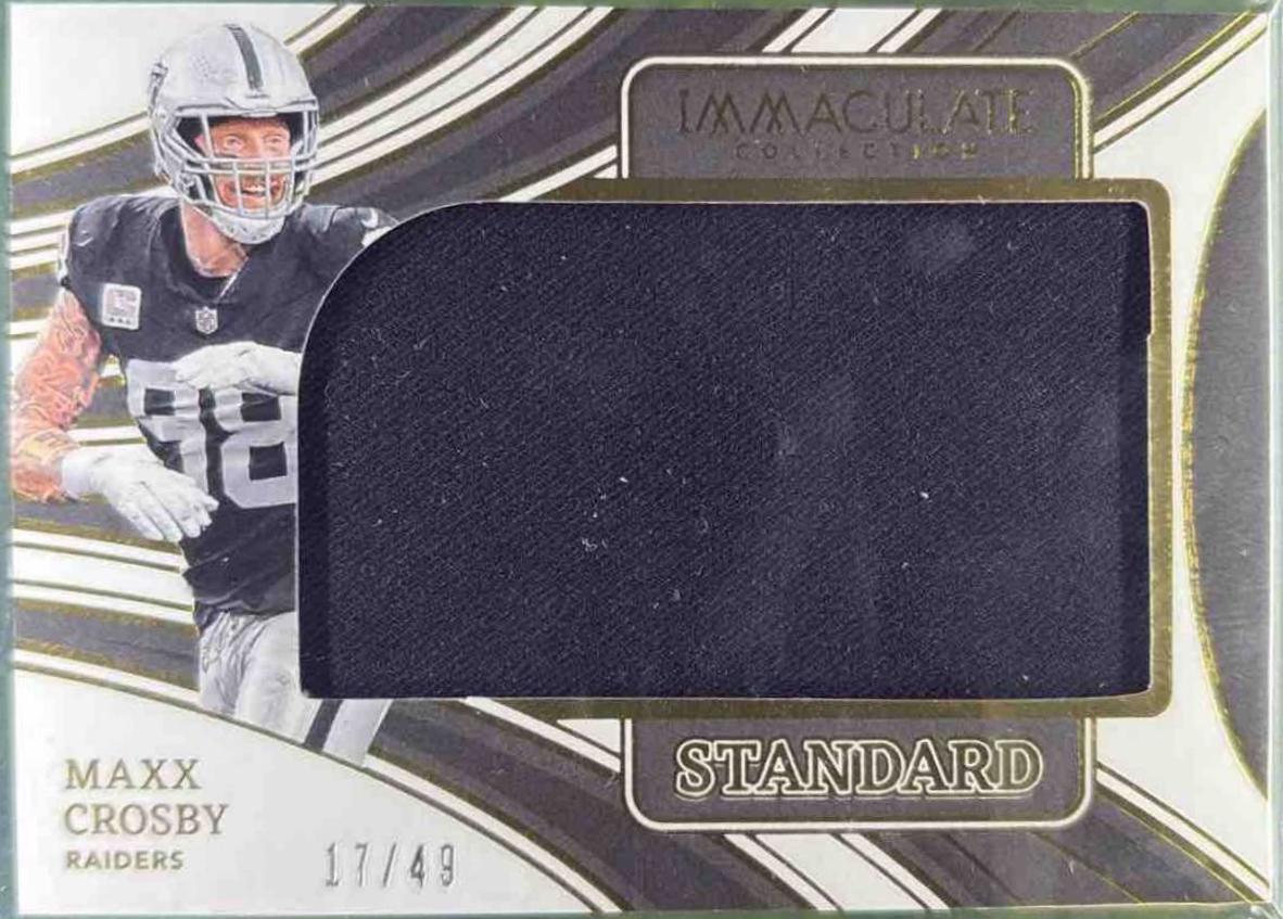 Maxx Crosby #58 2024 Panini Immaculate Standard Jersey Football