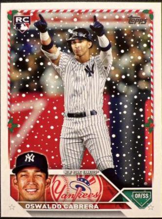 Oswaldo Cabrera #H163 Baseball Cards 2023 Topps Holiday