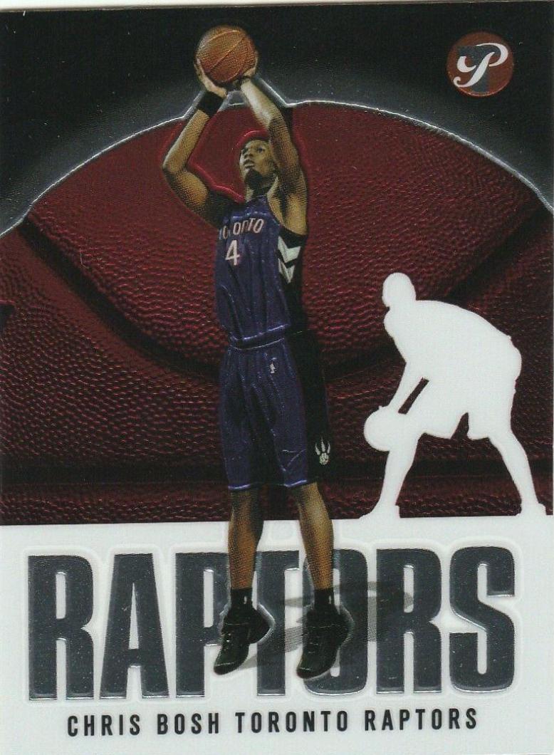 Chris Bosh #110 Basketball Cards 2003 Topps Pristine