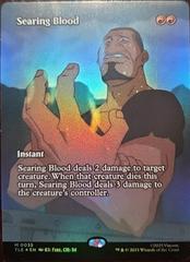 Searing Blood [Borderless Foil] #35