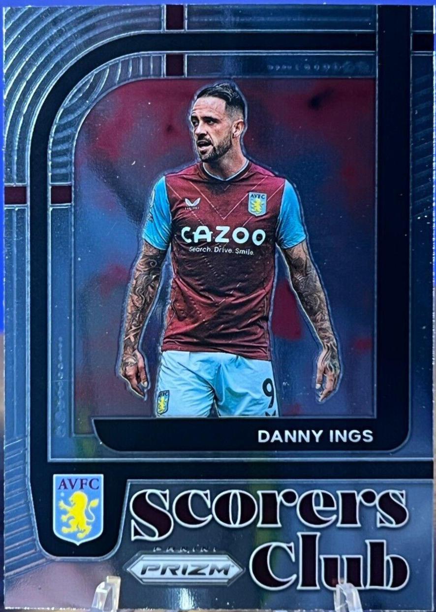 Danny Ings #19 Soccer Cards 2022 Panini Prizm Premier League Scorers Club
