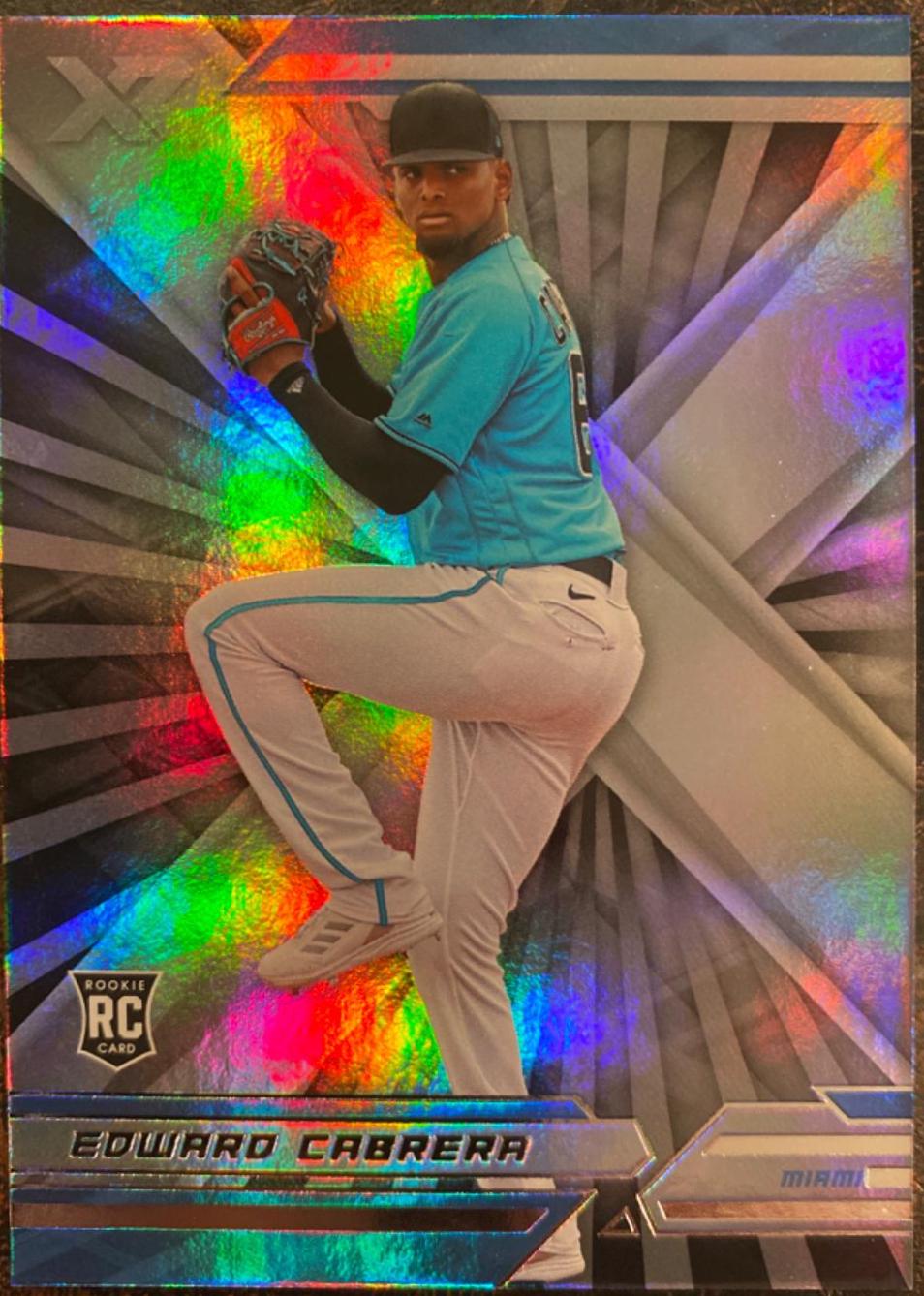 Edward Cabrera #5 Baseball Cards 2022 Panini Chronicles XR
