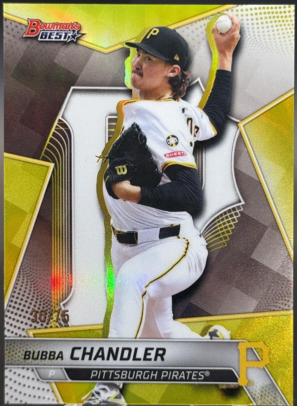 Bubba Chandler [Yellow Refractor] #TP-9