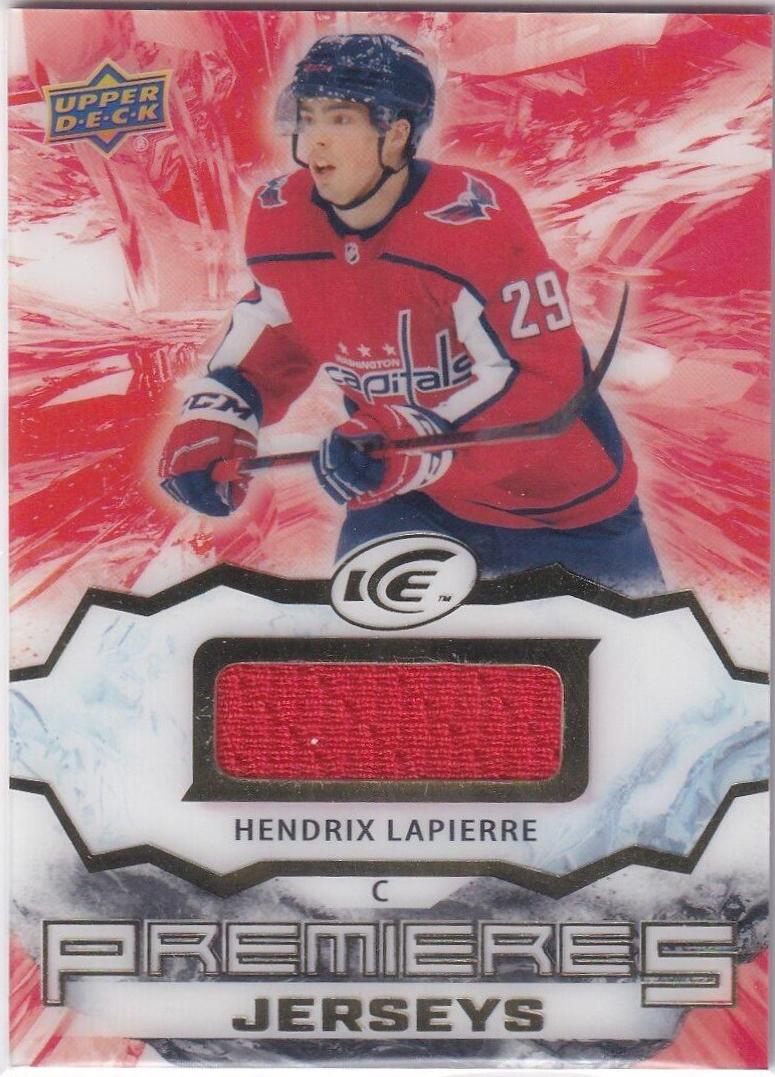 Hendrix Lapierre #IPA-HL 2021 Upper Deck Ice Premieres Hockey