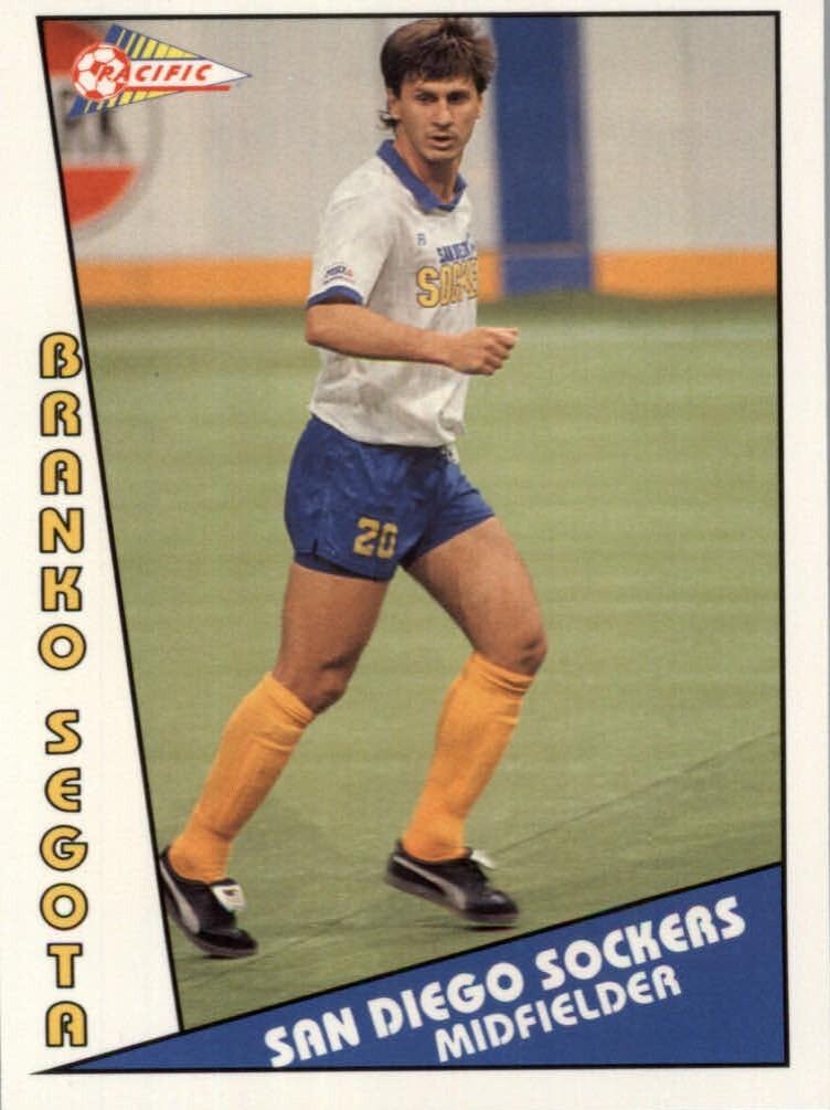 Branko Segota #5 1991 Pacific Msl Soccer