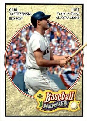 Carl Yastrzemski #19 Baseball Cards 2005 Upper Deck Baseball Heroes