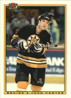 John Carter #39 Hockey Cards 1990 Bowman Tiffany