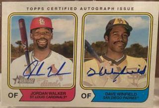 Dave Winfield, Jordan Walker