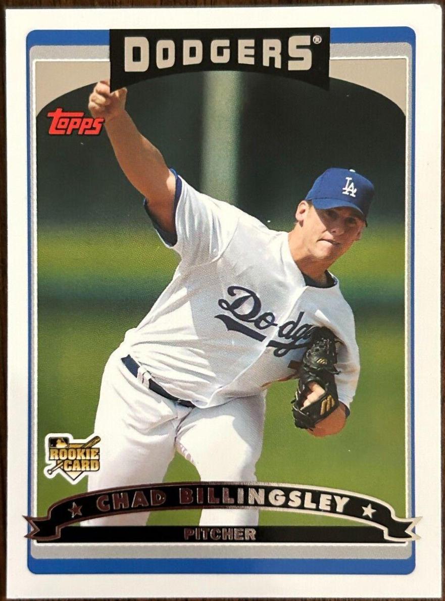 Chad Billingsley #UH165 Baseball Cards 2006 Topps Updates & Highlights
