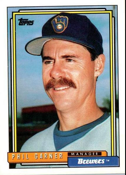 Phil Garner #291 Baseball Cards 1992 Topps