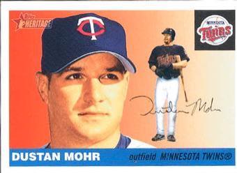 Dustan Mohr #14 Baseball Cards 2004 Topps Heritage