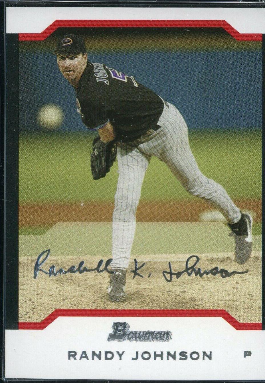 Randy Johnson #8 Baseball Cards 2004 Bowman