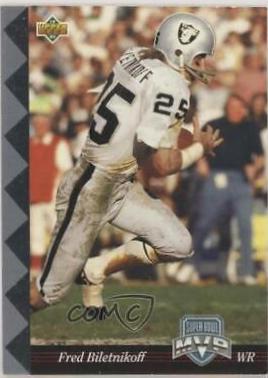 Fred Biletnikoff #5 Football Cards 1993 Upper Deck NFL Experience