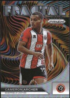 Cameron Archer #19 2023 Panini Prizm Premier League Fractal