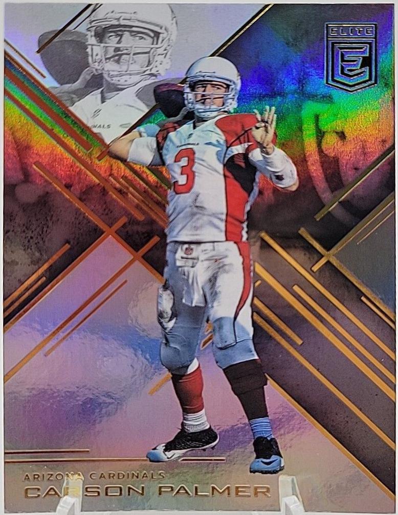 Carson Palmer #6 Football Cards 2016 Panini Donruss Elite