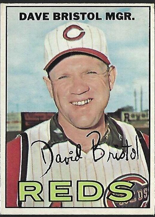 Dave Bristol #21 Baseball Cards 1967 O Pee Chee