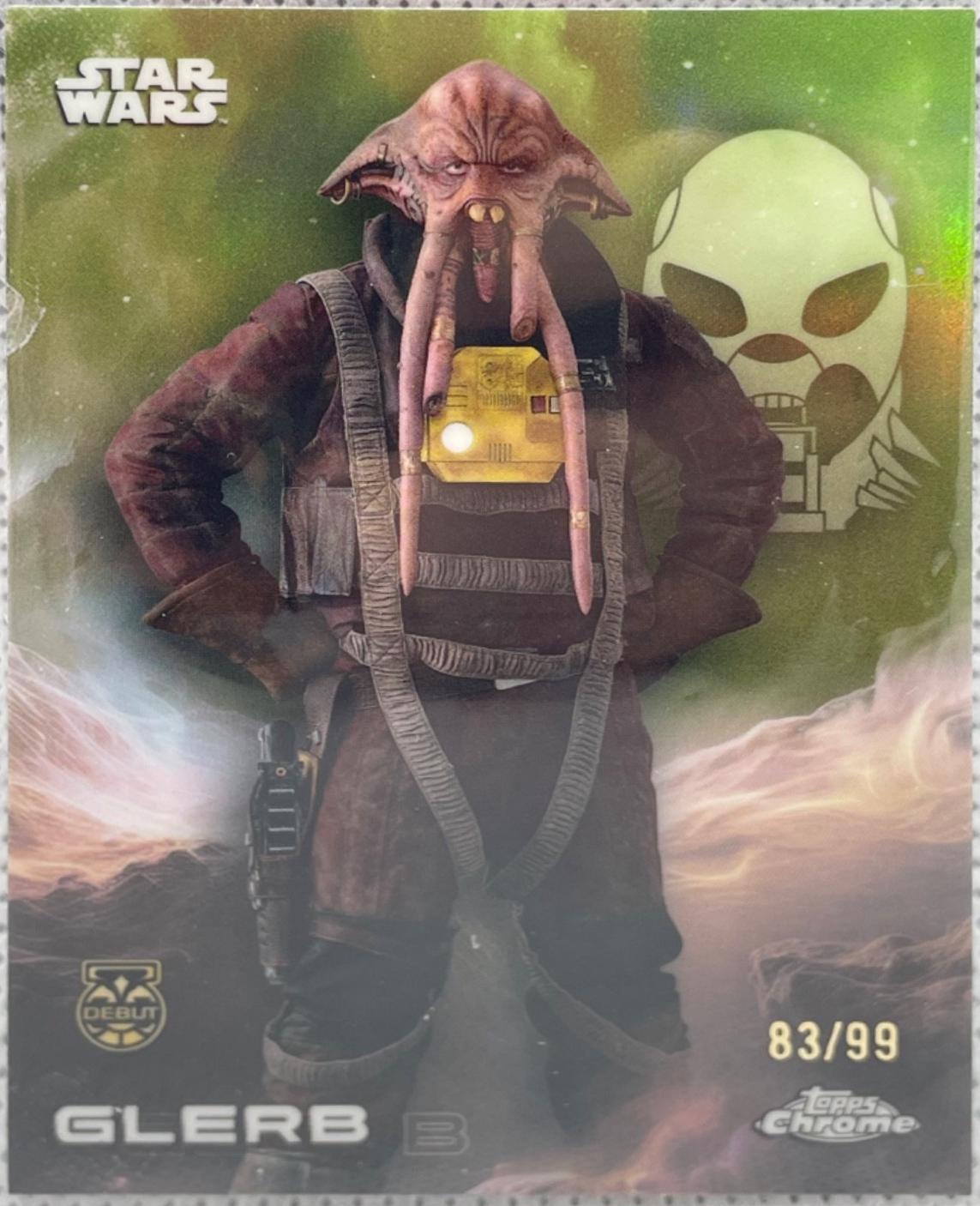 Glerb [Green] #121 Prices | Star Wars 2025 Topps Chrome | Star Wars Cards