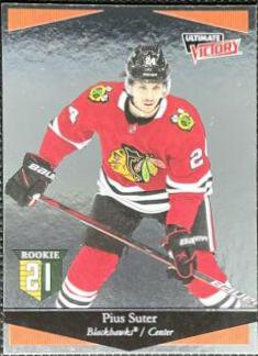 Pius Suter #UV-44 Hockey Cards 2020 Upper Deck Ultimate Victory