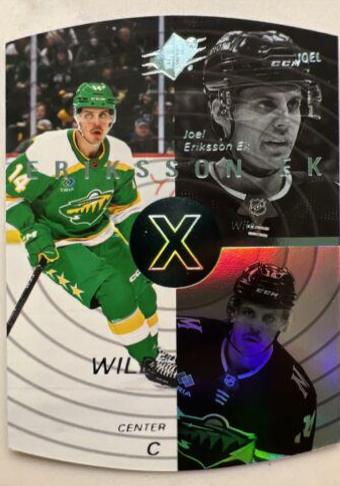 Joel Eriksson Ek #SPX-10 Hockey Cards 2022 Upper Deck 1997-98 SPx Retro