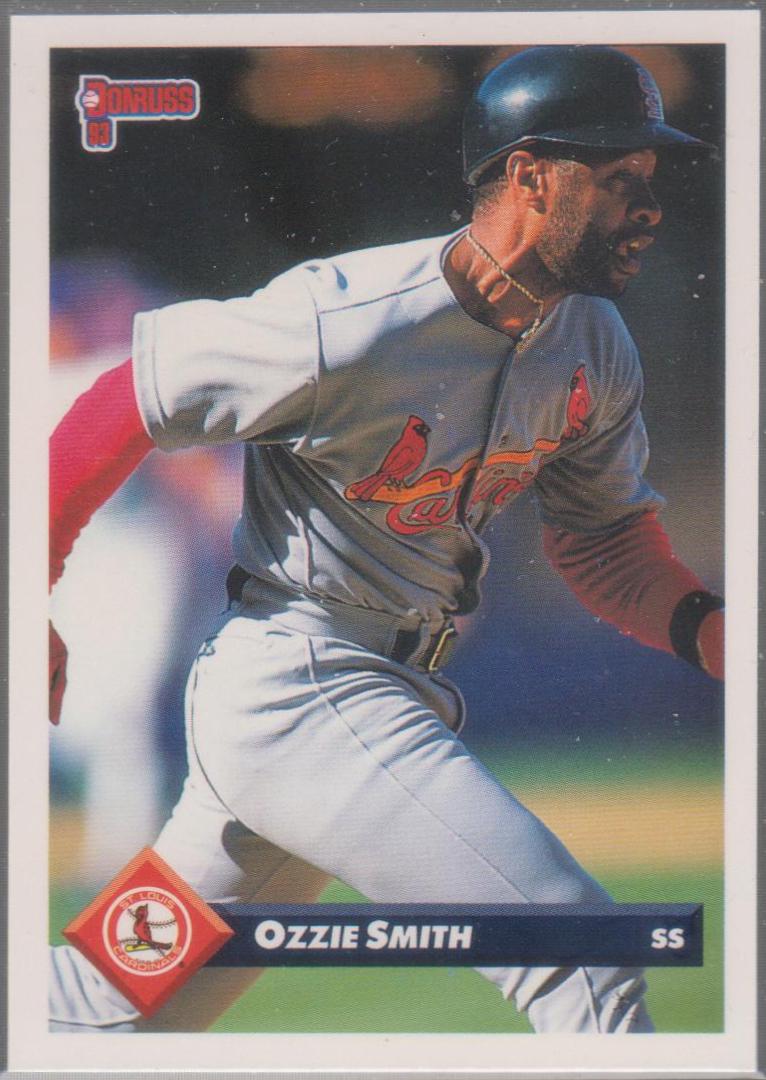 Ozzie Smith #520 Baseball Cards 1993 Donruss