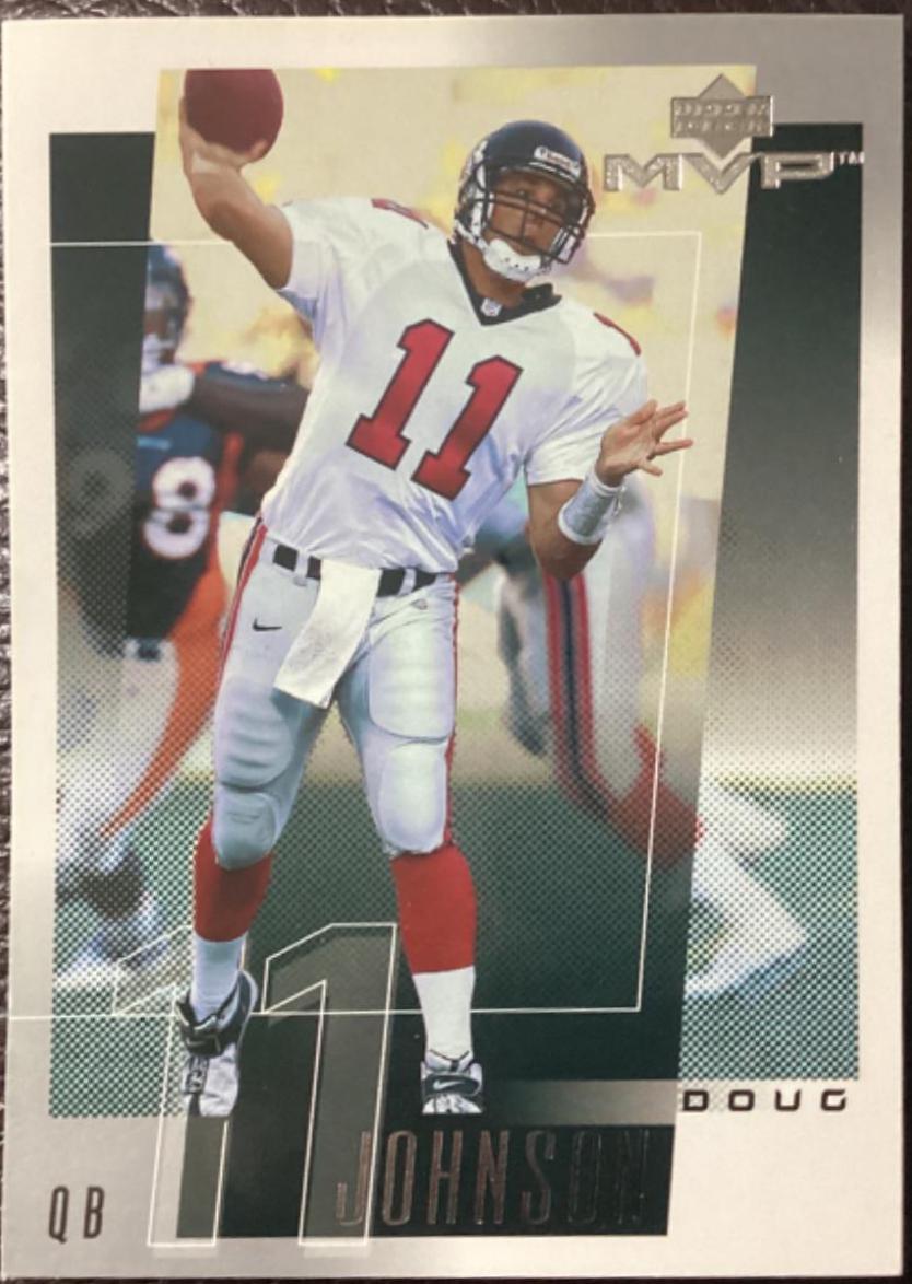 Doug Johnson #10 Football Cards 2001 Upper Deck MVP